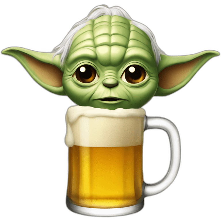 yoda beer emoji