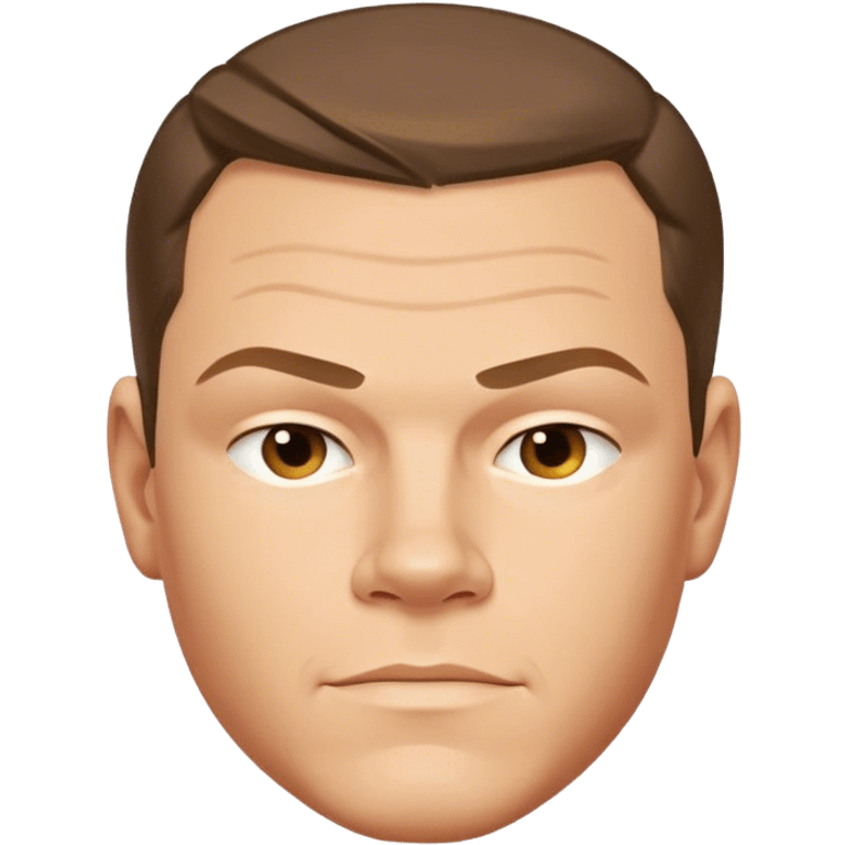 photorealistic Matt Damon character from Avatar movie emoji