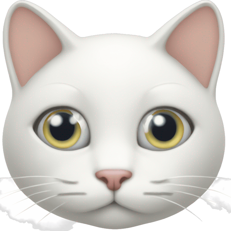 white cat emoji