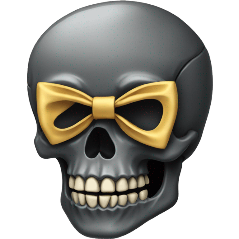 skull with bow emoji