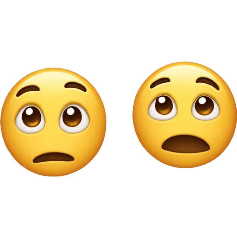 A emoji happy and sad at the same time  emoji