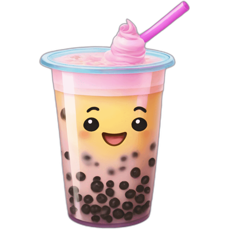 Bubble tea Melody emoji