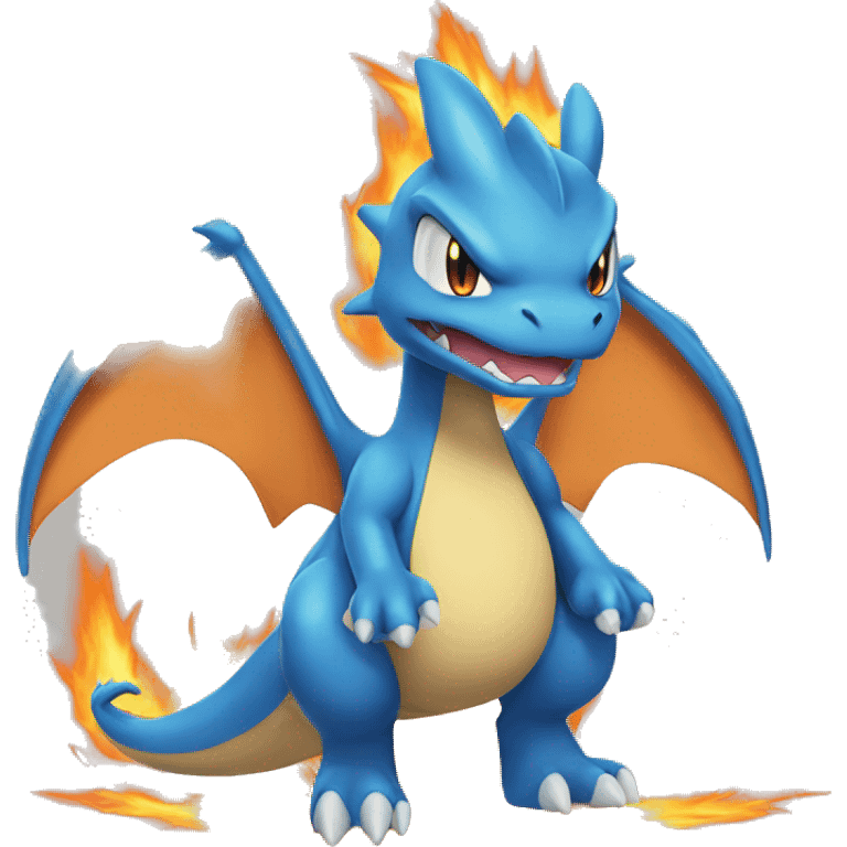 Mega Charizard X emoji