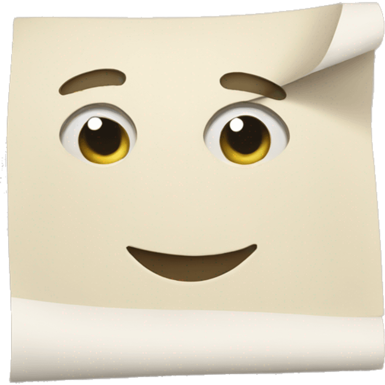 paper sheets emoji