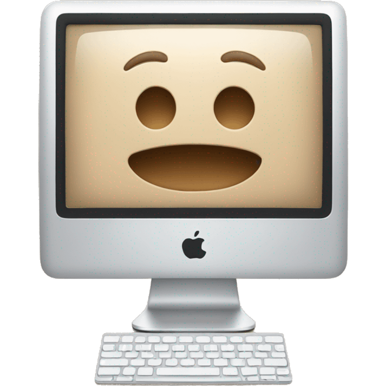 beige imac emoji