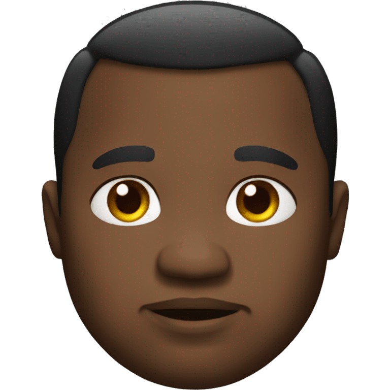 fat black man emoji emoji