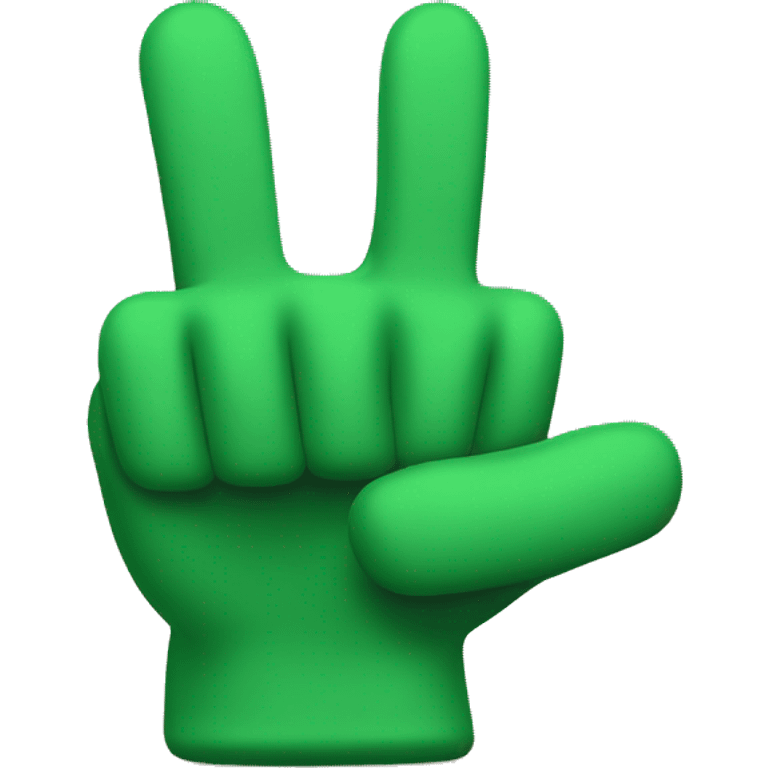 green hand thumbs up emoji