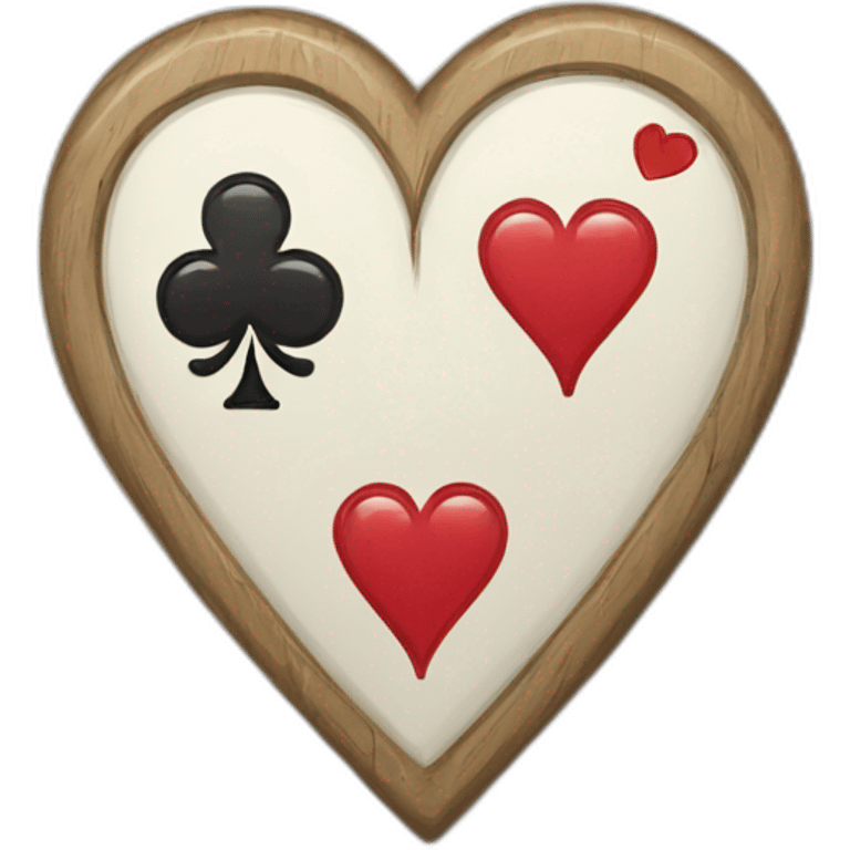 2 of hearts playing card emoji