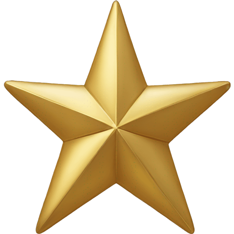 six-pointed gold star emoji