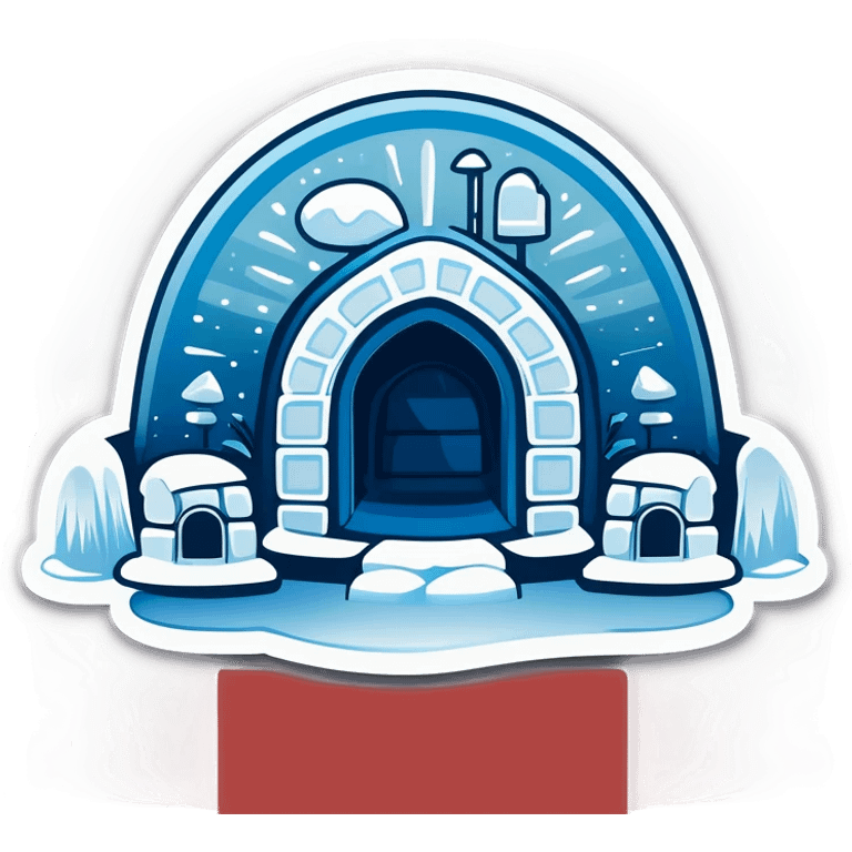 Ice Iglo Hotel emoji