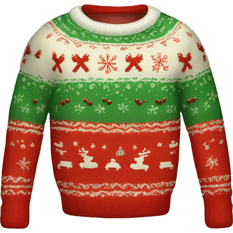 Christmas Sweater emoji