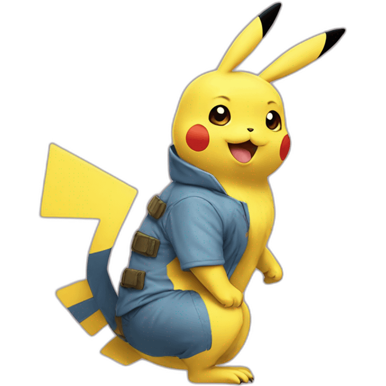 Gozzila sur pikachu emoji