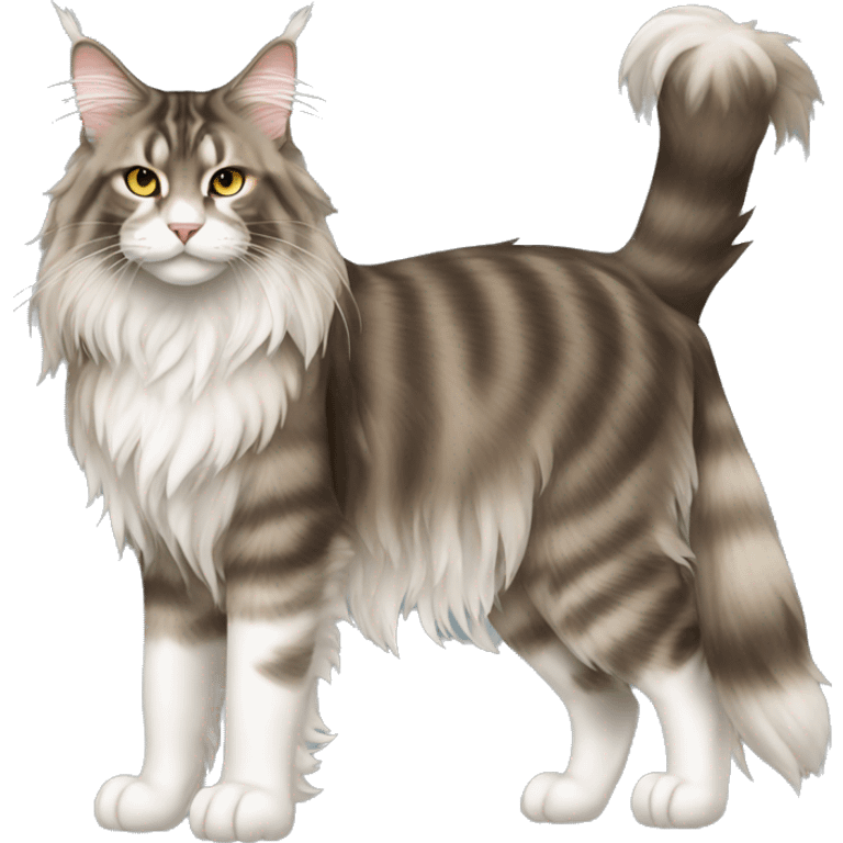 Maine Coon Full Body emoji