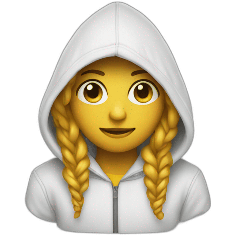 Cool hoodie  emoji