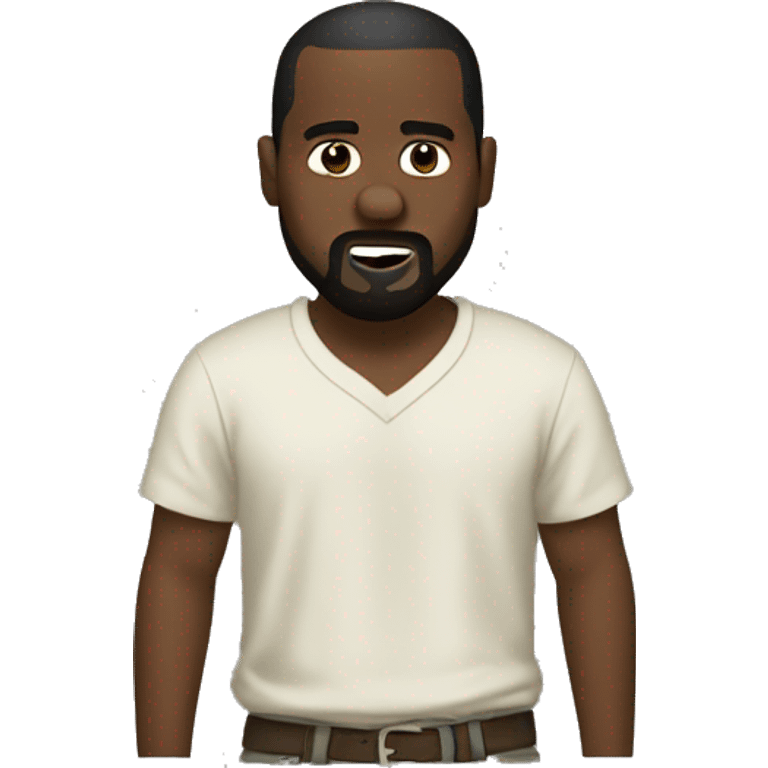 Kayne West Farting  emoji