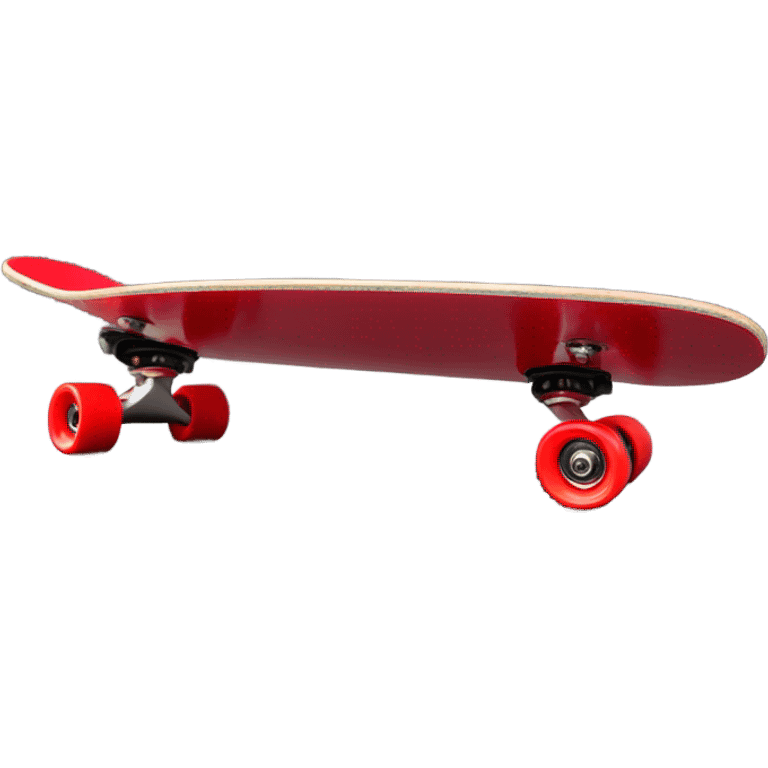 Red skateboard emoji