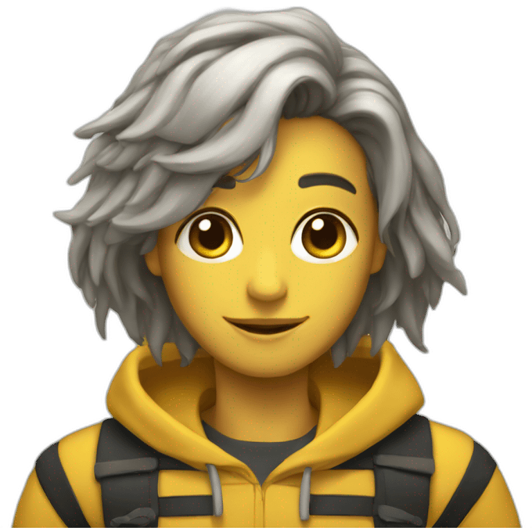 Abeja humana emoji