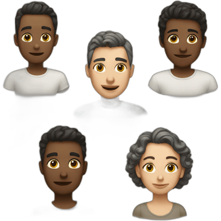 Five people emoji