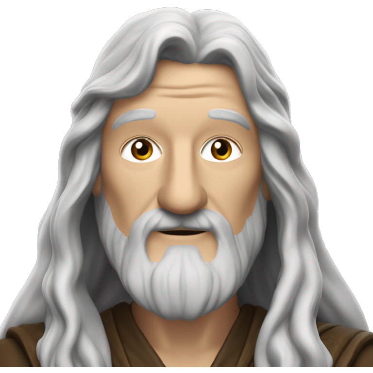 Pedro pascal as Gandalf  emoji