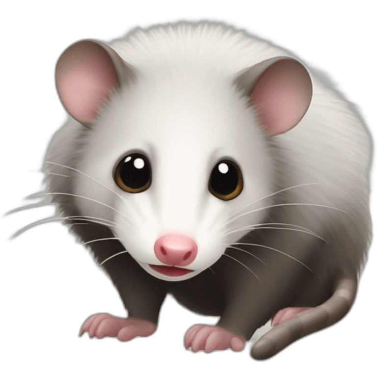 Opossum emoji