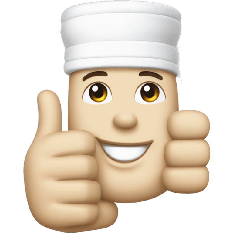 white michelin tire, thumbs up emoji