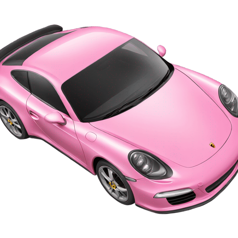 pink porsche emoji