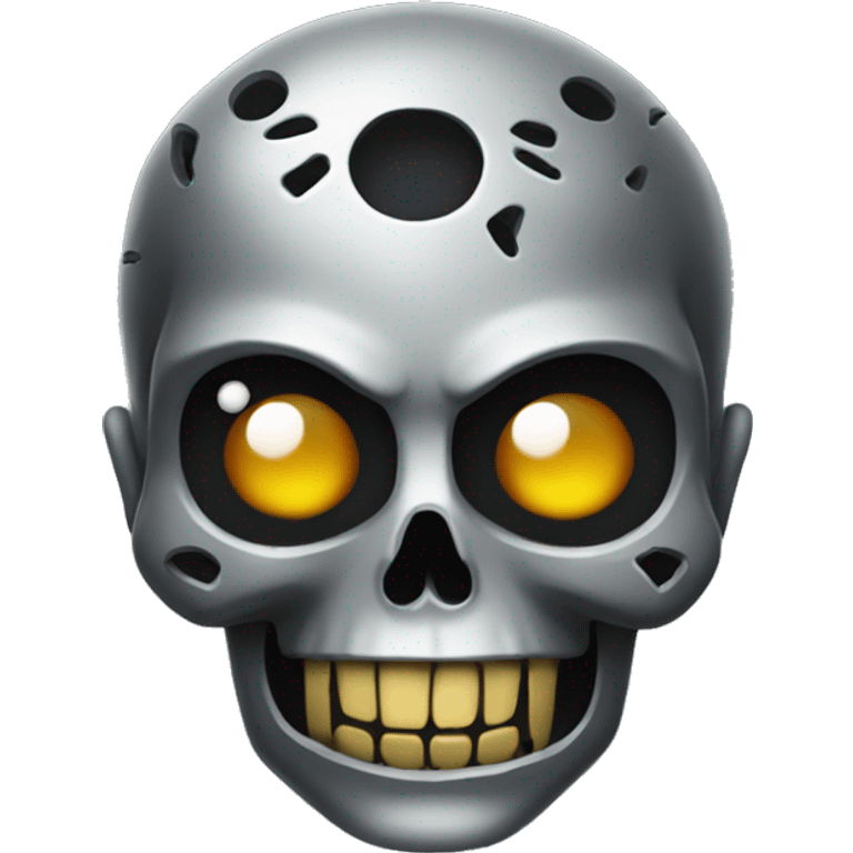 Metal calavera emoji