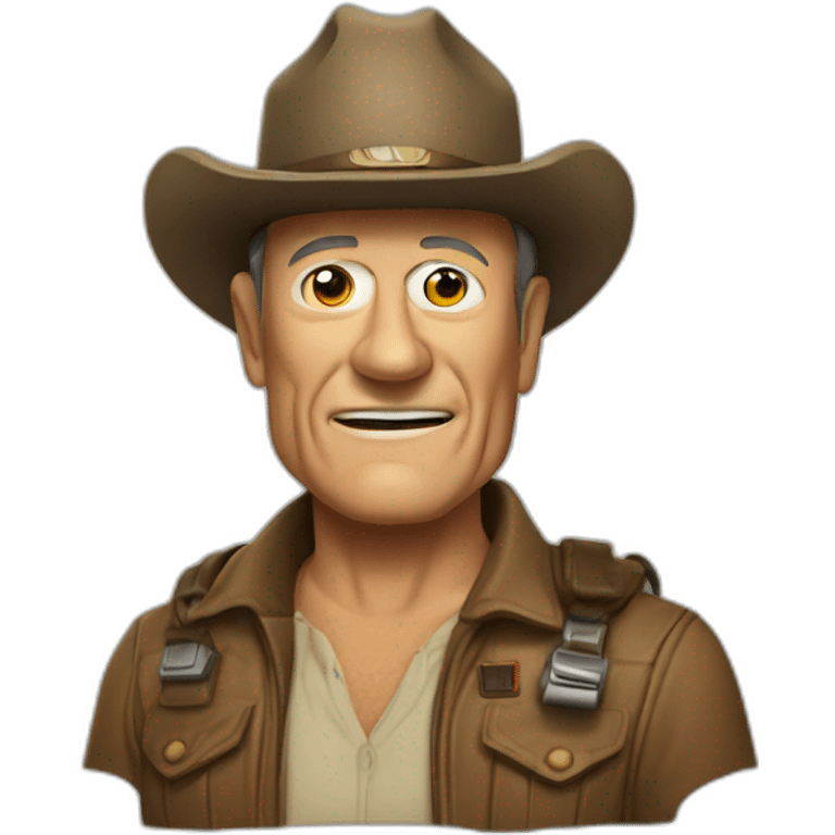 john wayne sci fi emoji