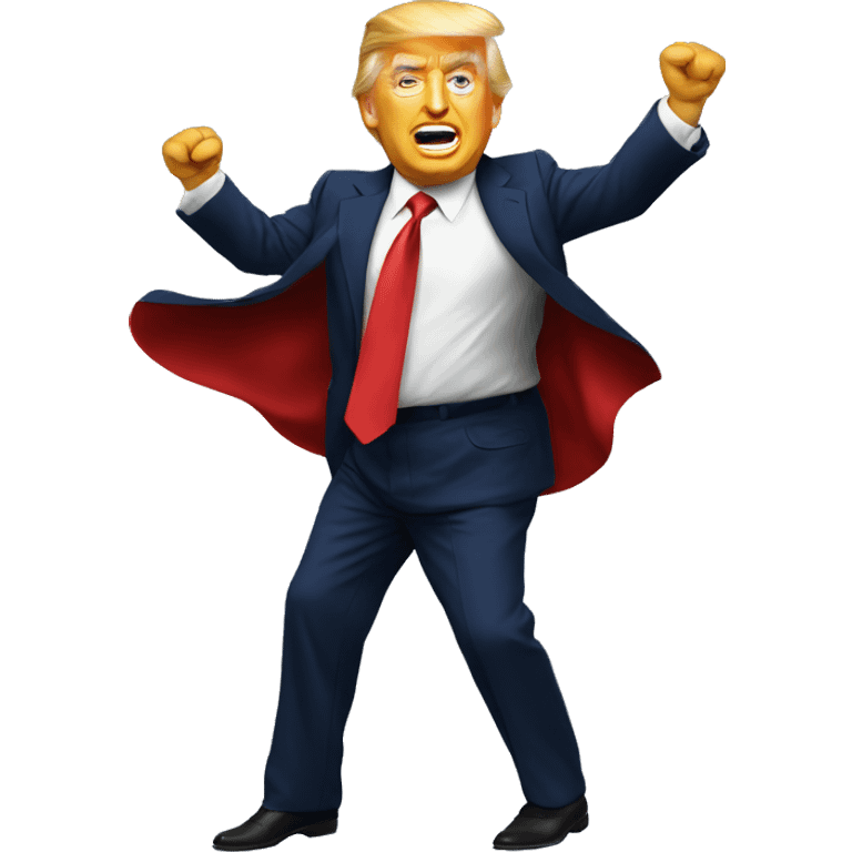 Donald Trump dancing emoji