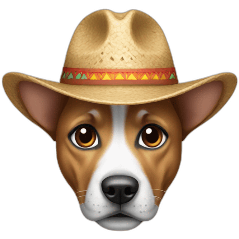 perro con sombrero emoji