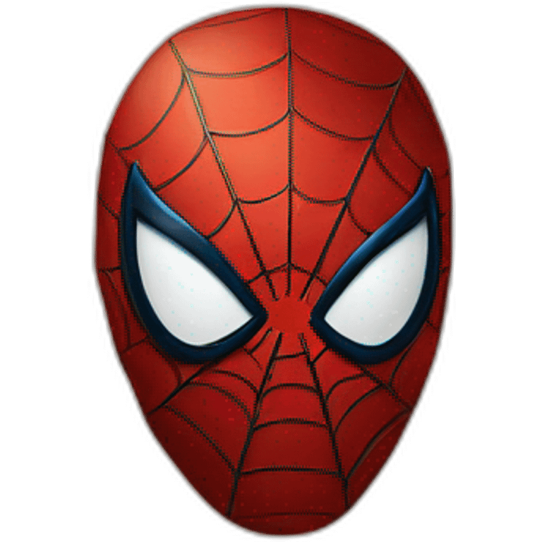 Spiderman face emoji