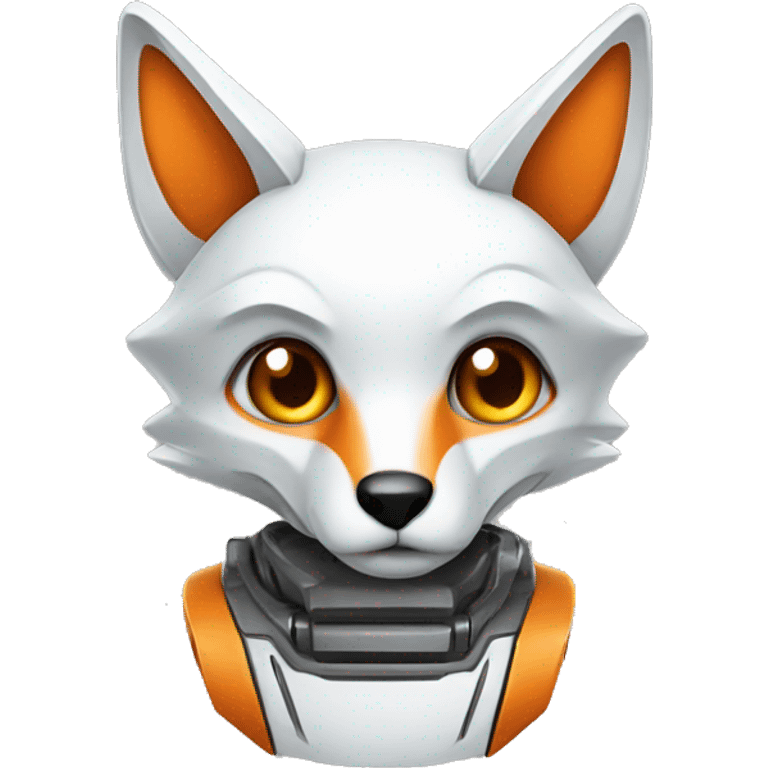 robot fox emoji