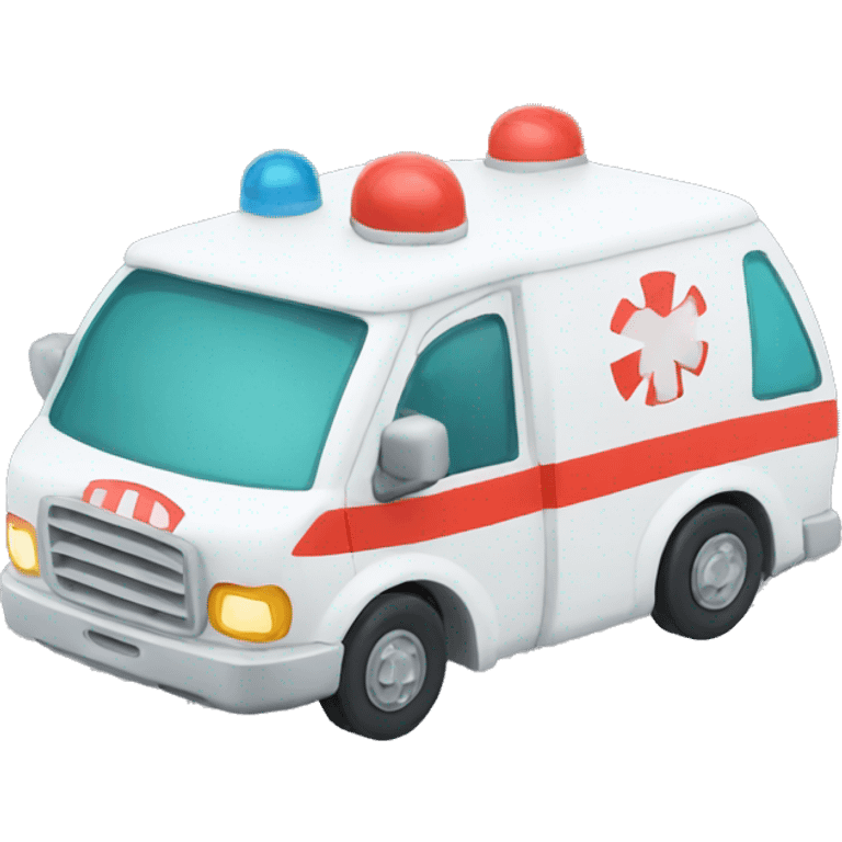 bubble ambulance  emoji