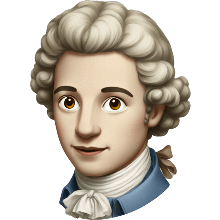 18th century Swiss young man emoji