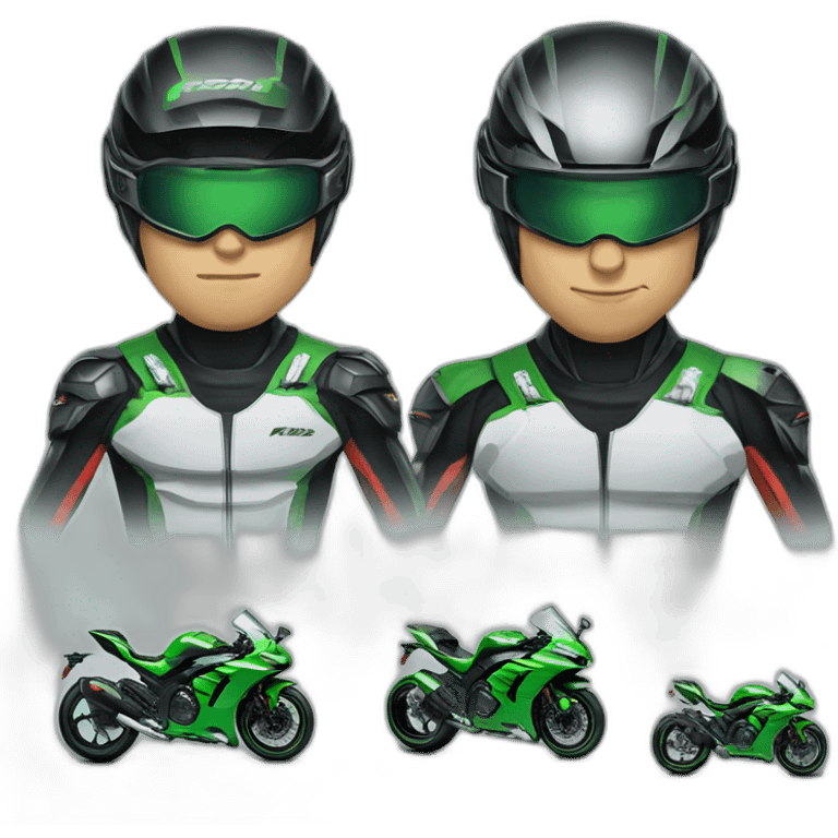 Kawasaki ninja h2r emoji