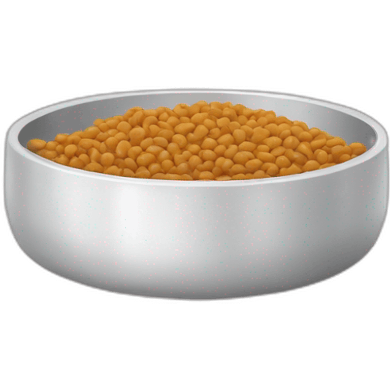 dog food bowl emoji