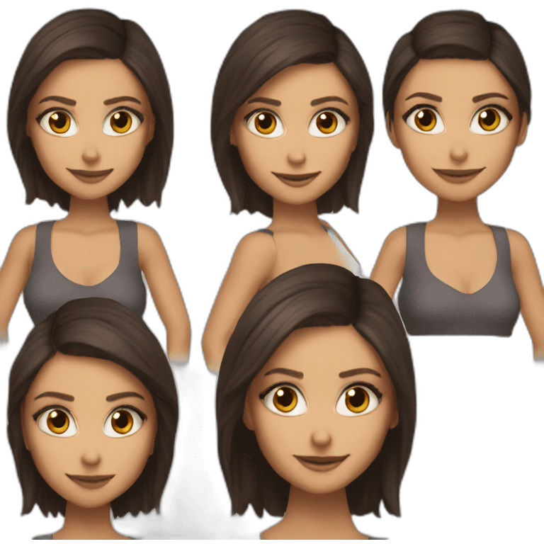 nina dobrev emoji