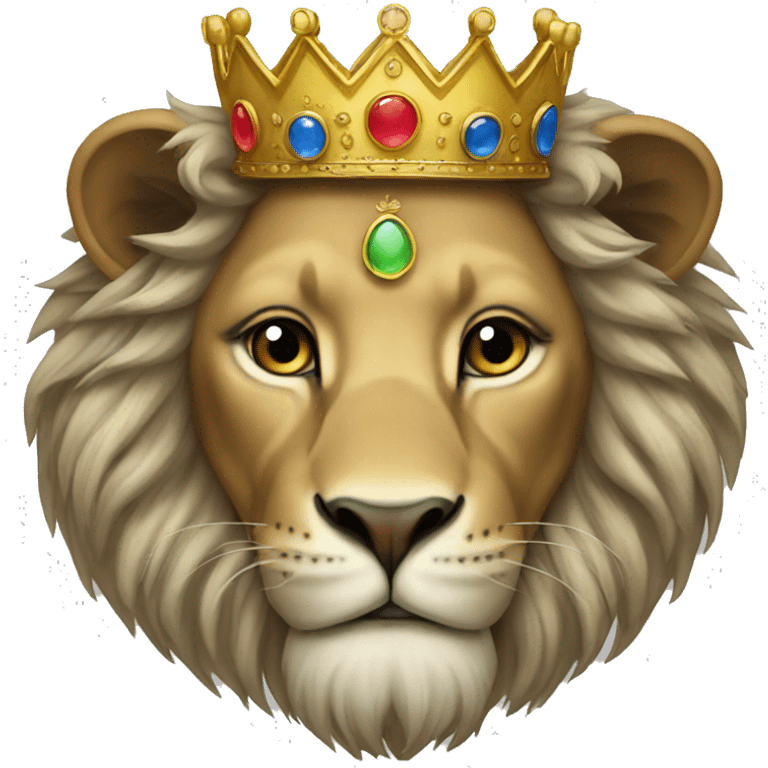 lion crown iran emoji