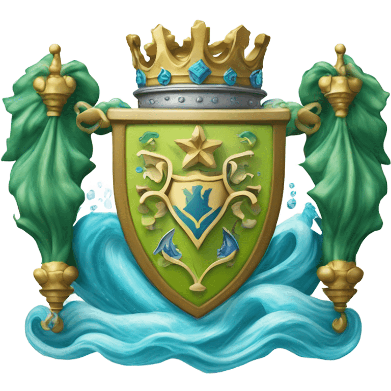 Water league coat of arms emoji