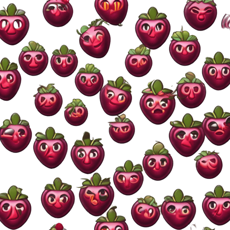 Une framboise  emoji