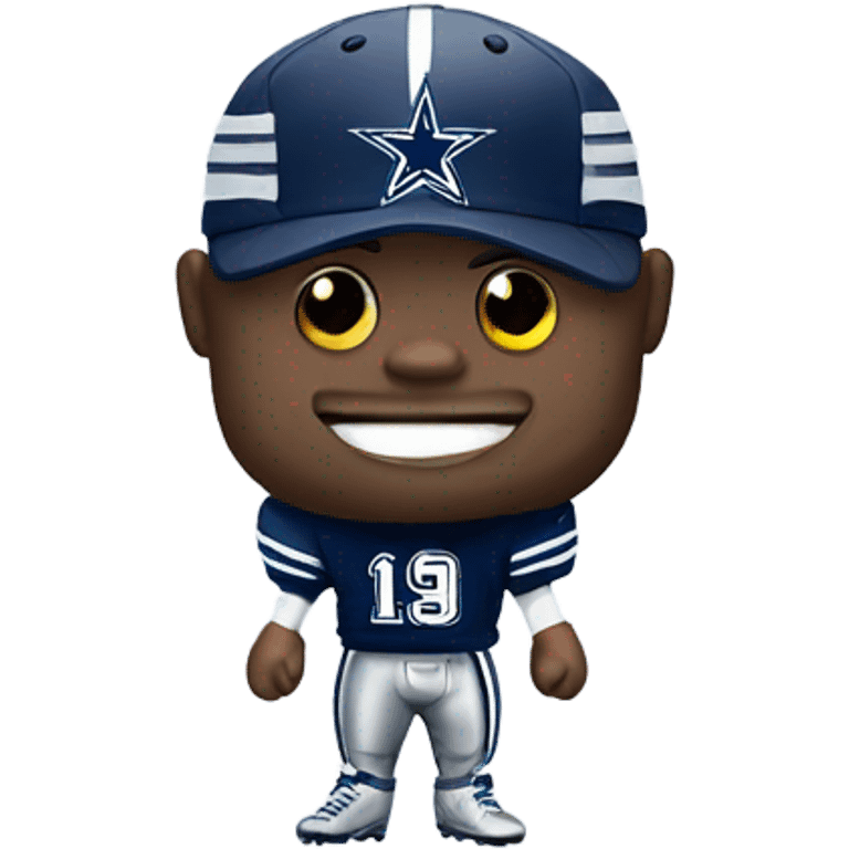 Indian Dallas cowboys fan emoji