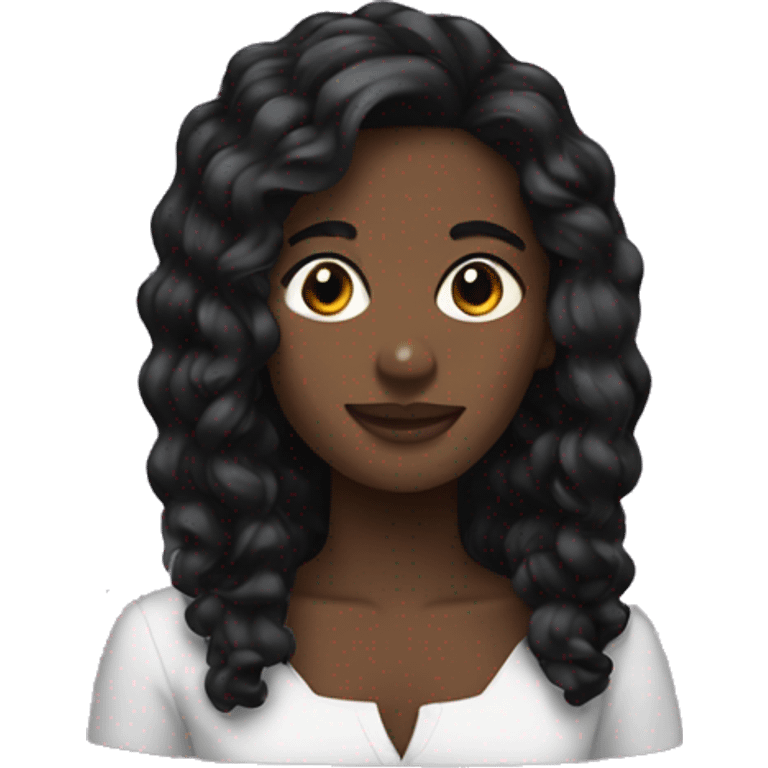 black couqette emoji