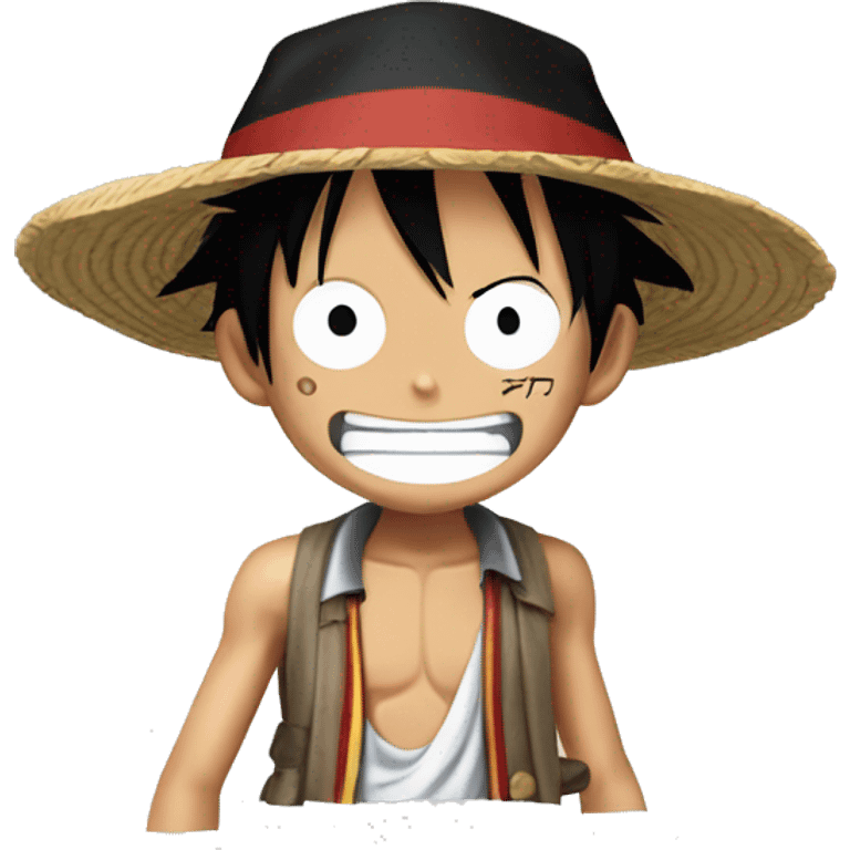 Monkey D Luffy from One Piece  emoji