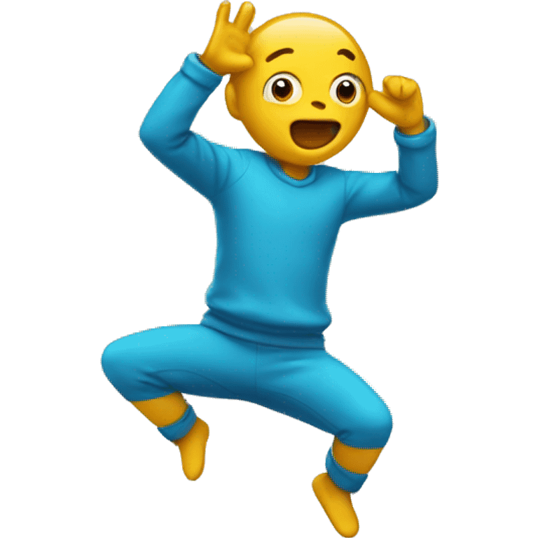 Humains qui fais un dab emoji