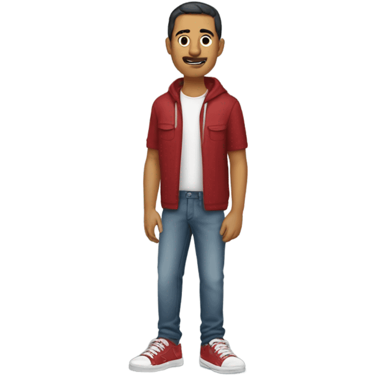 mexican man with sneakers emoji