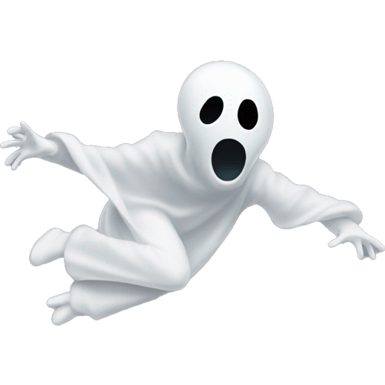 Ghost doing a kick flip  emoji