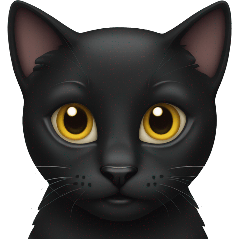 Black cat emoji