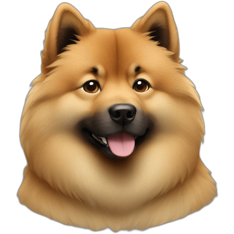 Eurasier dog emoji