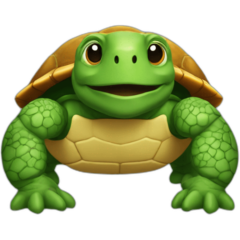 Tortue super héros  emoji