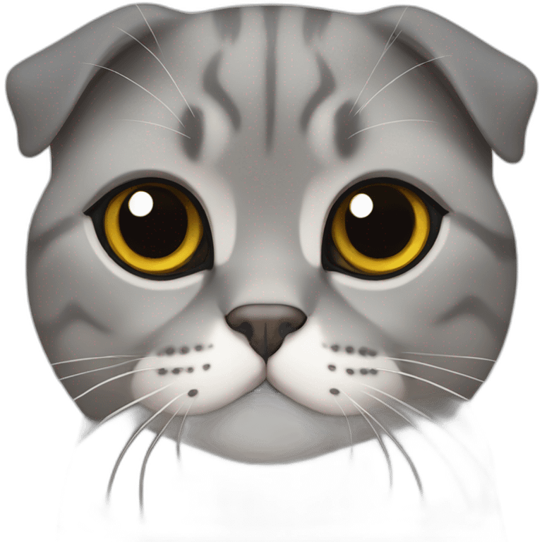 Scottish fold emoji